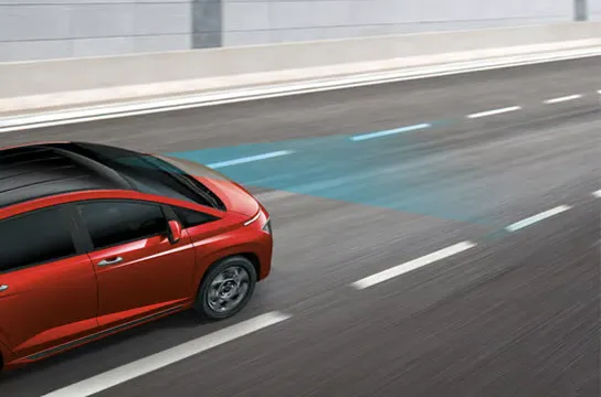 Fitur pencegah mobil keluar lajur jalan Lane Keeping Assist LKA cerdas pada Hyundai Stargazer Sulawesi Utara
