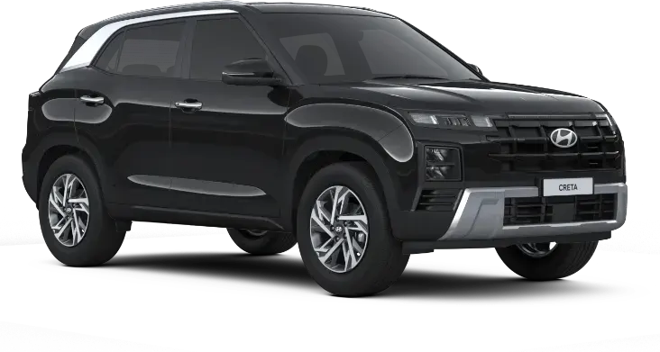 Kemewahan warna eksterior gelap solid mengkilap Midnight Black Pearl eksklusif Hyundai New Creta diler Manado