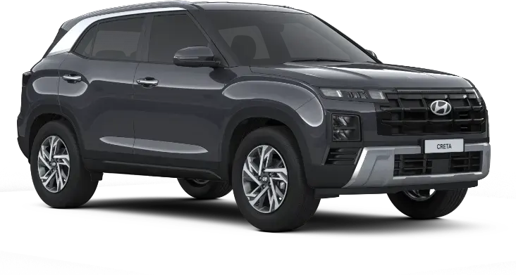 Varian warna abu-abu kokoh Titan Gray Metallic untuk unit kompak SUV Hyundai New Creta Sulawesi Utara