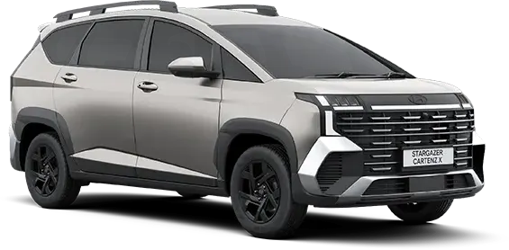 Sentuhan warna premium Gravity Gold Matte doff eksklusif mobil Hyundai Stargazer Cartenz X Manado