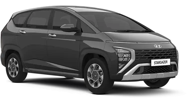 Kemewahan warna eksterior gelap Midnight Black Pearl eksklusif Hyundai Stargazer diler Manado