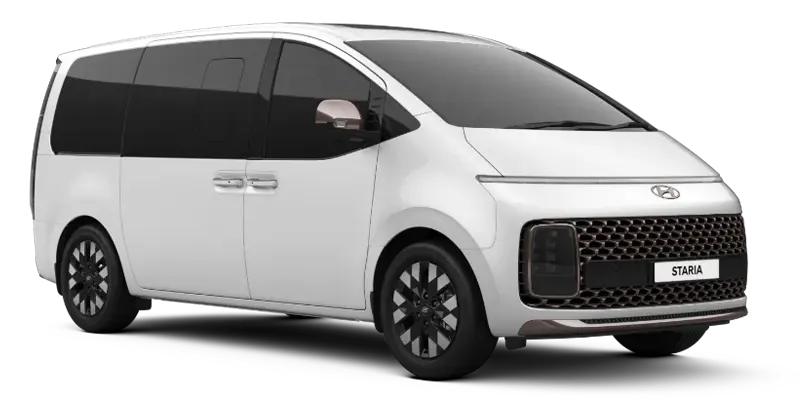 MPV Premium Hyundai Staria Putih di Hyundai Gowa Manado.