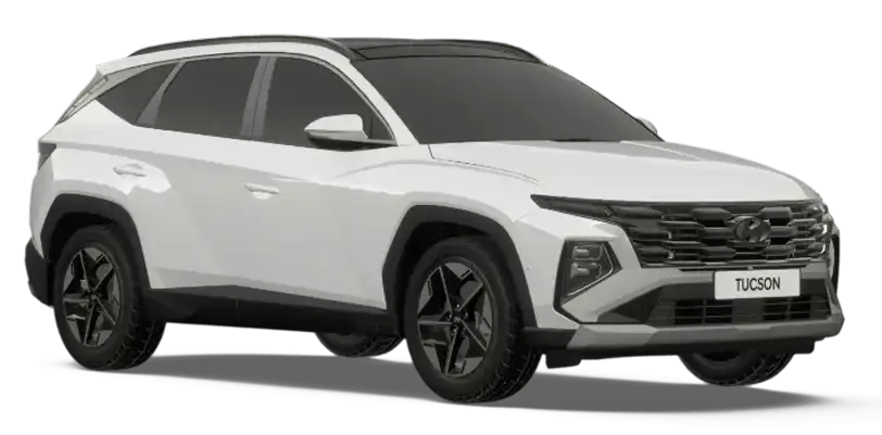 SUV Premium Hyundai TUCSON White di Hyundai Gowa Manado.