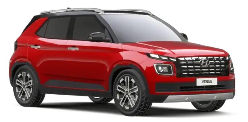 SUV Premium Hyundai VENUE Red di Hyundai Gowa Manado.
