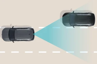 Radar canggih pendeteksi titik buta berkendara Blind Spot Collision Avoidance Assist pada Hyundai New Creta Manado