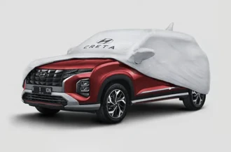 Sarung selimut pelindung bodi mobil Body Cover Standard resmi Hyundai New Creta diler Manado