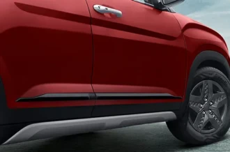 List pelindung bodi pintu samping warna hitam Door Side Moulding Black Hyundai New Creta Manado