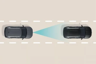 Teknologi radar adaptif menjaga jarak kecepatan otomatis Smart Cruise Control SCC Hyundai New Creta diler Manado
