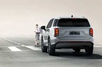 Radar pengereman otomatis darurat pintar Forward Collision Avoidance Assist Junction Turning Hyundai Palisade Manado