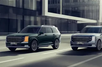 Radar canggih pendeteksi titik buta Blind Spot Collision Avoidance Assist pada Hyundai Palisade Hybrid Manado