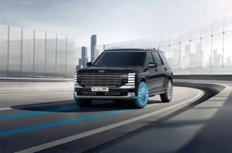 Pengembangan sistem stabilitas berkendara e-Ride Generation 2 canggih pada Hyundai Palisade Hybrid Sulawesi Utara