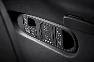 Sistem pelipatan kursi praktis 2nd and 3rd row Remote Folding System pada Hyundai Palisade Hybrid Manado