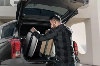 Pintu bagasi otomatis pintar Smart Power Tailgate dengan pengaturan ketinggian Hyundai Palisade Manado