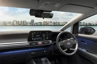 Pandangan luas dan desain ergonomis kabin depan Premium Dashboard Visibility Hyundai Stargazer Manado