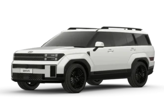 Tampilan bodi kotak tangguh berkonsep Bold and Robust Exterior Design Hyundai Santa Fe Sulawesi Utara