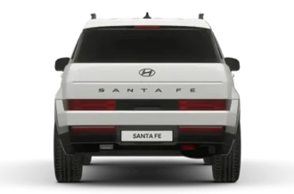 Hyundai Santa Fe Tampak Belakang Dealer Hyundai Gowa Manado
