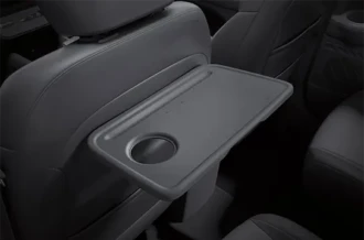 Fitur meja lipat praktis Seat Back Table untuk mendukung aktivitas penumpang Hyundai Stargazer Sulawesi Utara