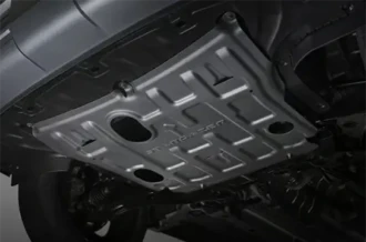 Pelat baja pelindung area kolong mesin Underbody Cover dari benturan kerikil jalanan Hyundai Stargazer Cartenz X Manado