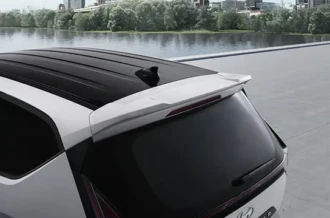 Aksesoris tambahan sayap sport belakang Rear Roof Spoiler aerodinamis Hyundai Stargazer Manado